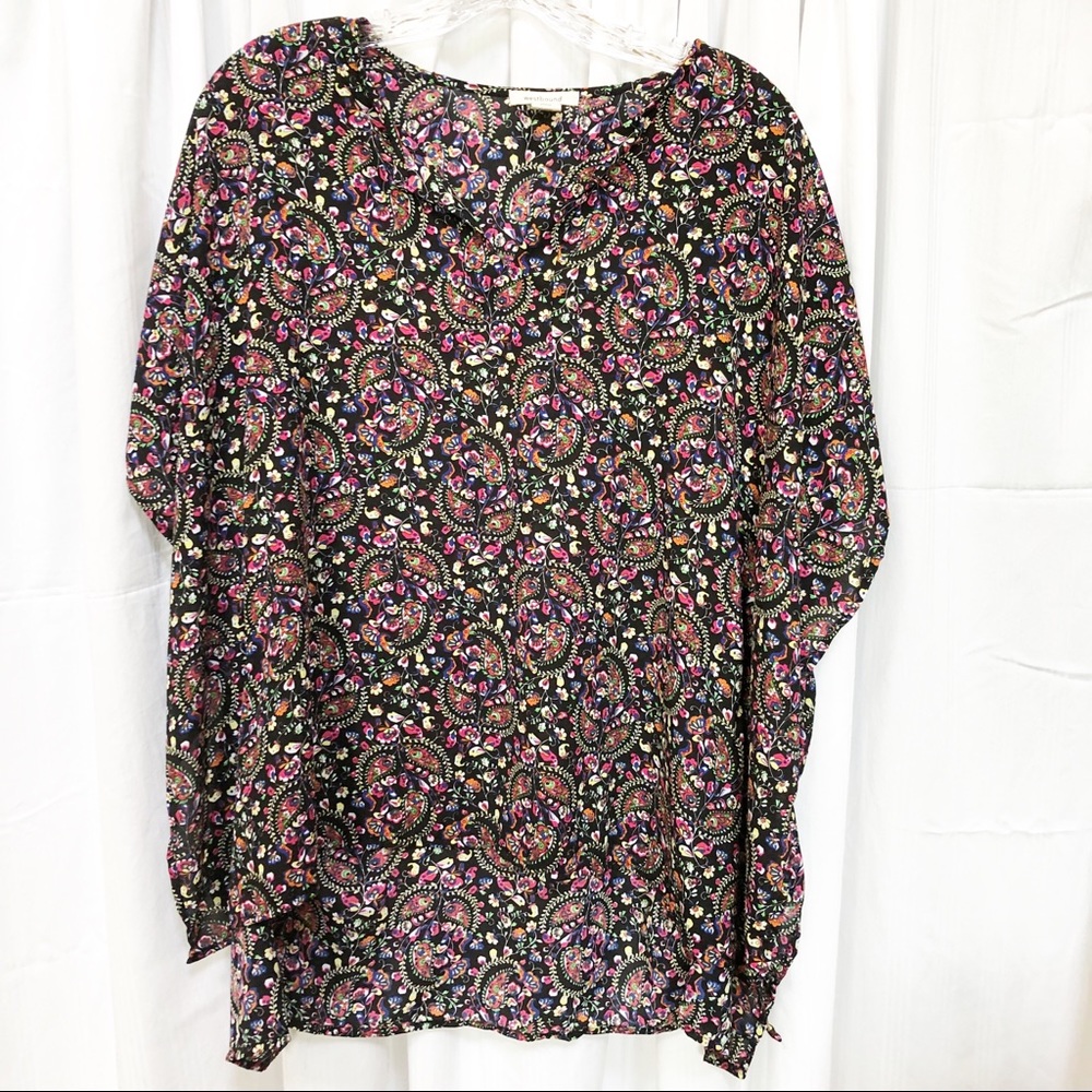 Westbound paisley floral top